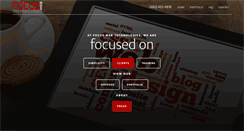 Desktop Screenshot of focuswebtech.com